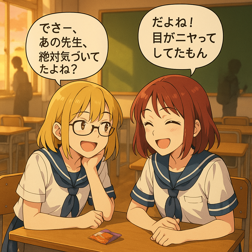 でさー