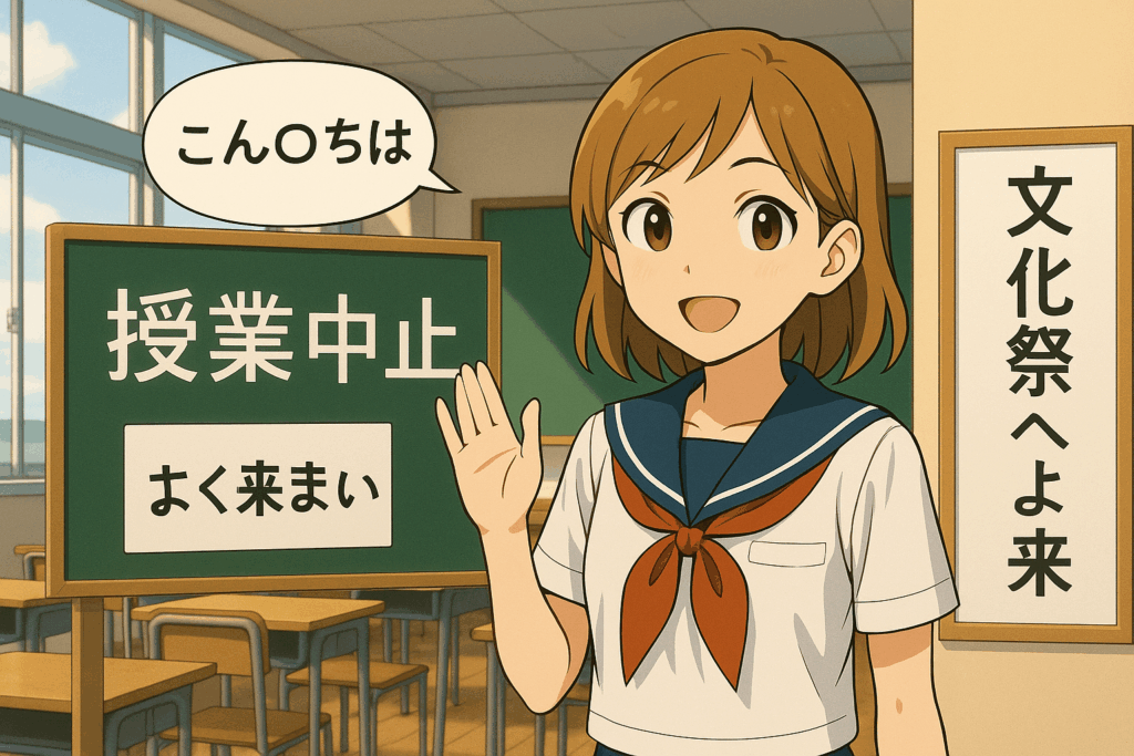 日本語の文字が文字化けする問題