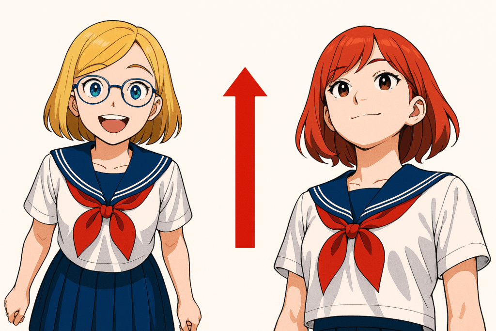 カメラアングルと視線は別物！《カメラ制御術》