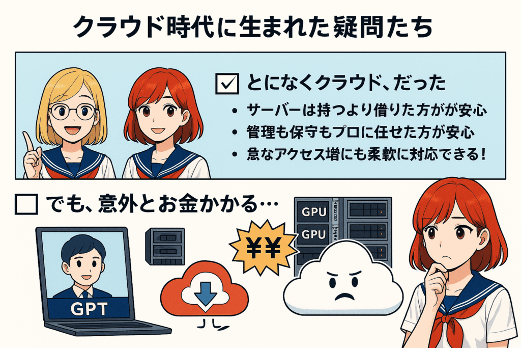 「クラウド時代」に生まれた疑問とは？