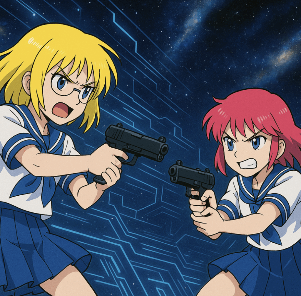 「ChatGPT」でまず最初に生成した女の子のイラスト