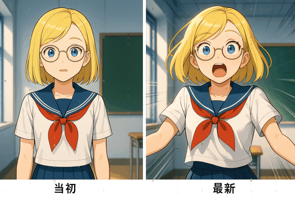 プロンプトの進化の実例