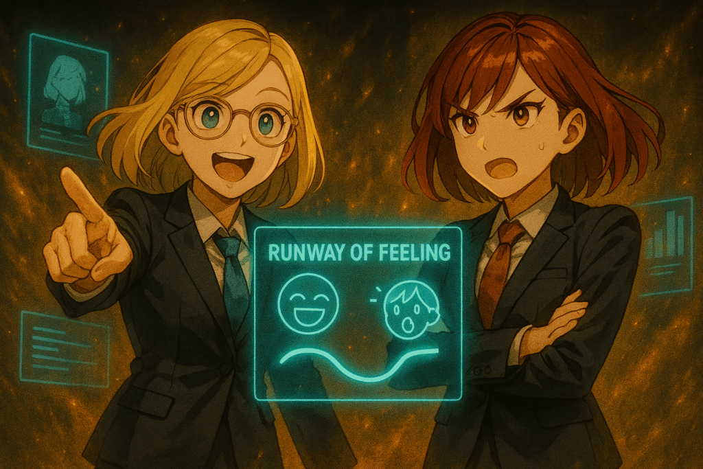 整合性は“感情の滑走路”である