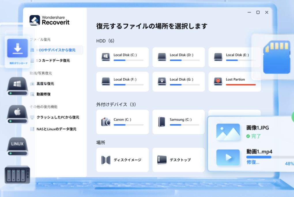 Recoveritのまとめ