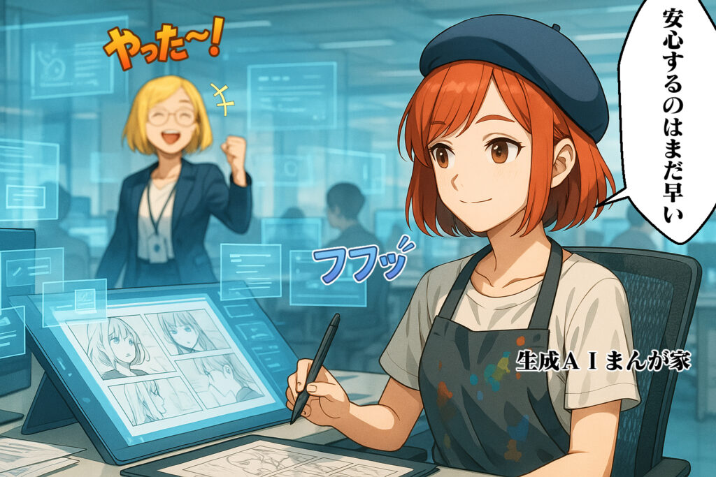 おまけまんが2
「安心するのはまだ早い」