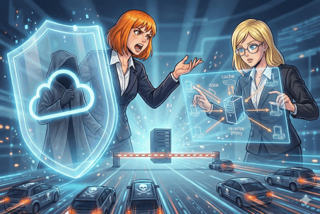 なぜCloudflareが狙われたのか?CDNの「キャッシュ」と「正体隠し」