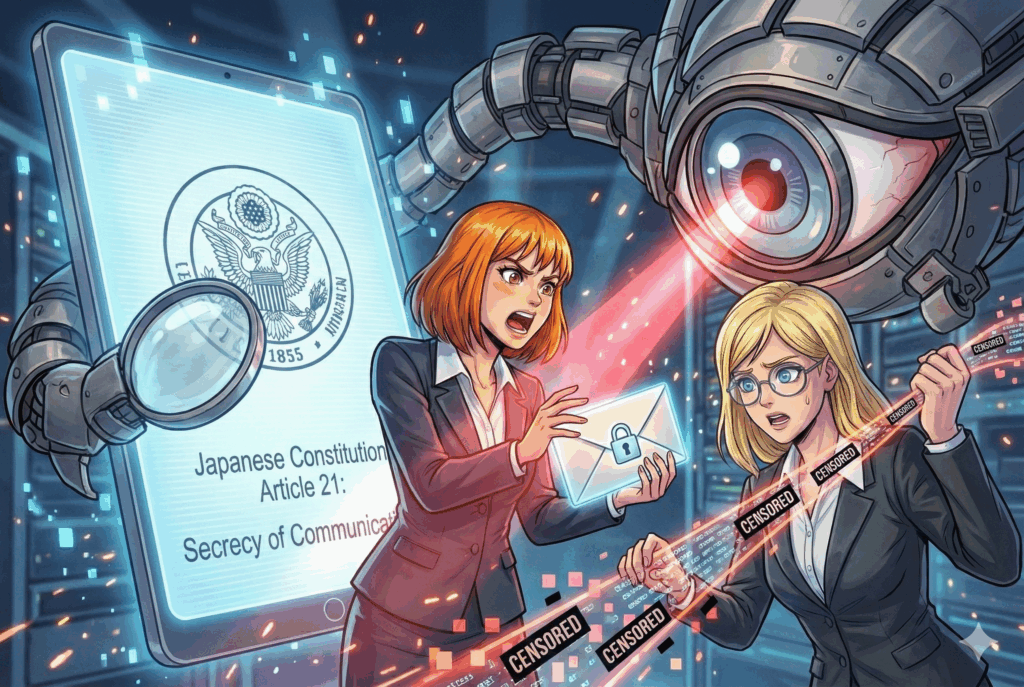 3. 日本の「通信の秘密」vs「著作権保護」