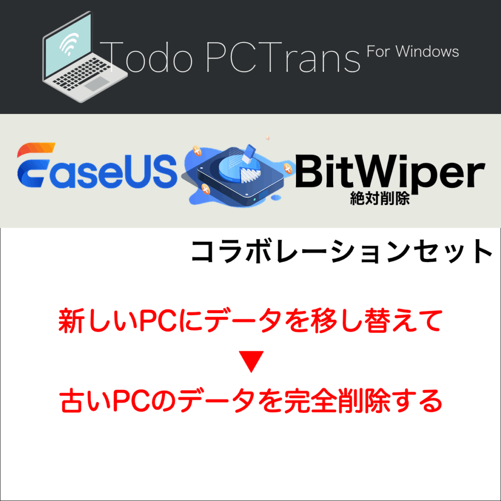 Todo PCTrans BitWiperコラボセット