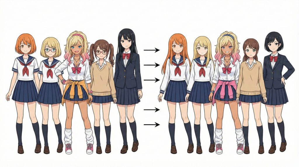 3. 【眼】の技術：キャラクター同一性の物理的強制