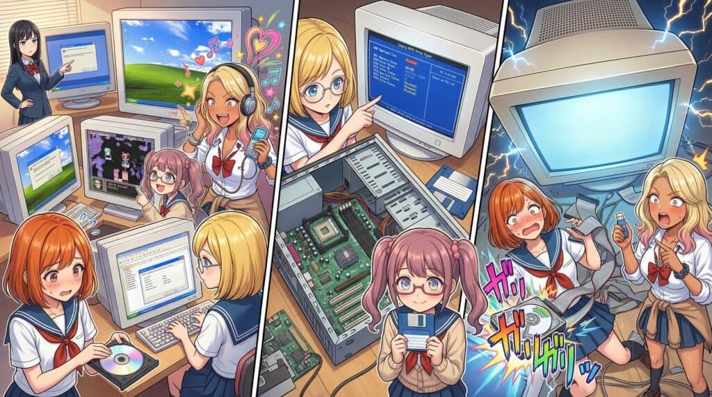 Windows XP、あの頃君は若かった