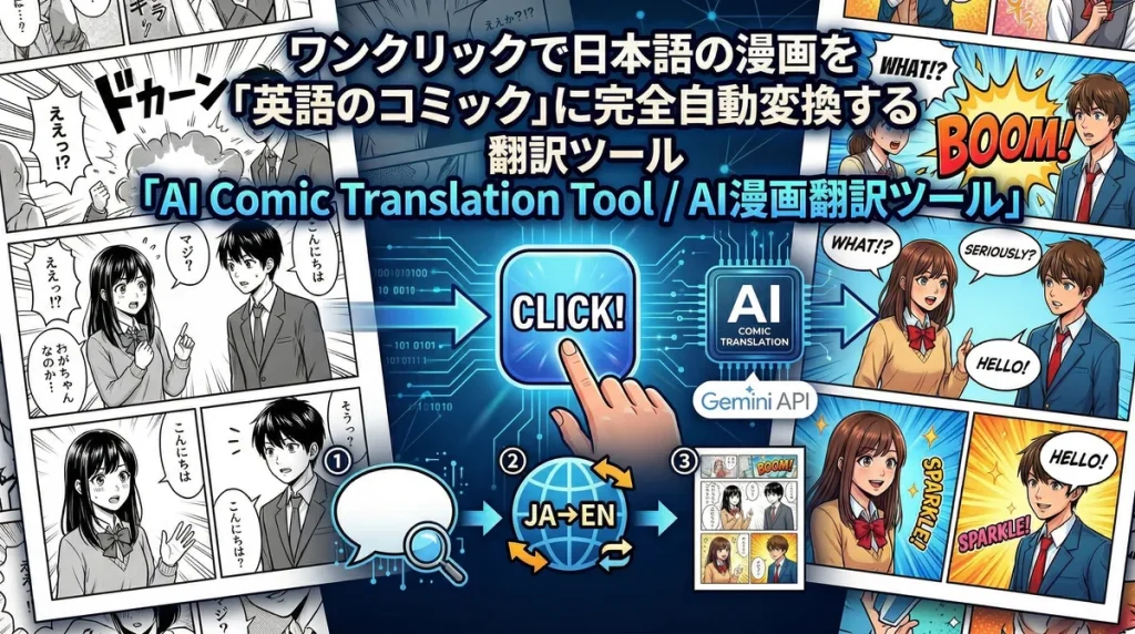 AI Comic Translation Tool 