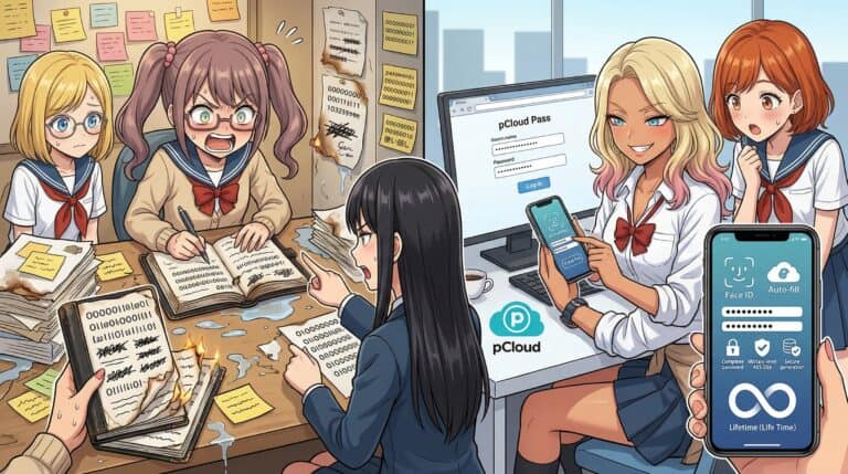 【超絶悲報】パスワード管理、まだ「手帳」に書いてるの!?昭和ロートル脱却のための最強パスワードマネージャー決定戦!【pCloud Pass】