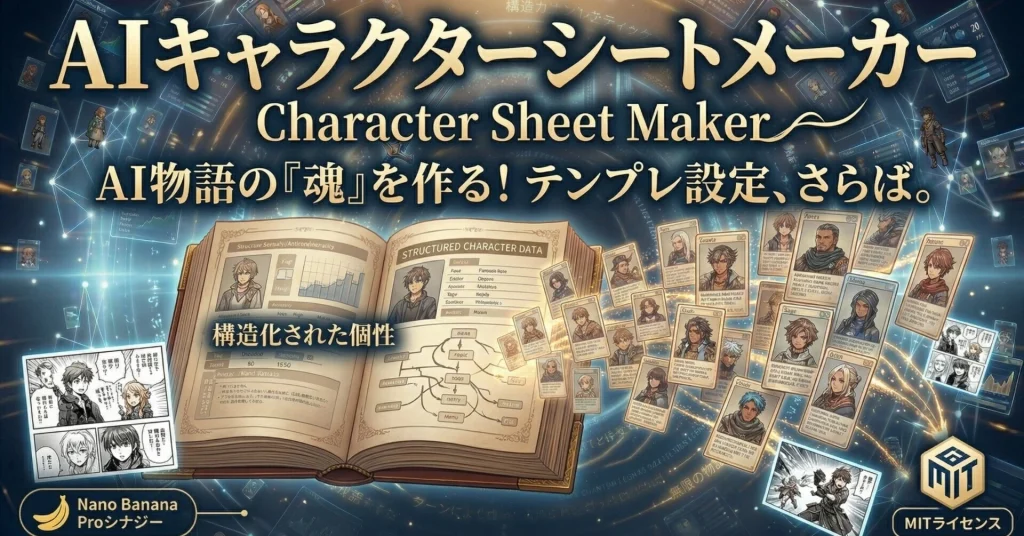 AI Character Sheet Maker