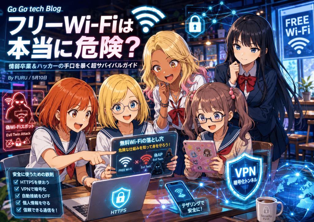 フリーWi-Fiは「絶対に使っちゃダメよ～ダメダメ！」って本当！？ 情弱卒業＆ハッカーの手口を暴く超サバイバルガイド！